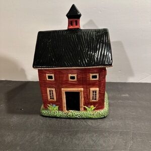 Sakura Warren Kimble Red Barn Cannister